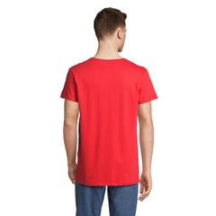 Vue RE CRUSADER T-Shirt 150g - Re crusader de couleur rouge| Krokrodeal