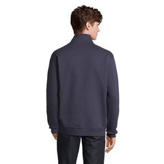Vue CONRAD Sweat Zip Col - Conrad de couleur bleu| Krokrodeal