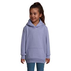 Vue CONDOR KIDS sweat Capuche - Condor kids de couleur bleu| Krokrodeal