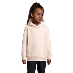 Vue CONDOR KIDS sweat Capuche - Condor kids de couleur rose| Krokrodeal