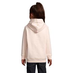 Vue CONDOR KIDS sweat Capuche - Condor kids de couleur rose| Krokrodeal