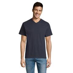 Vue VICTORY T-SHIRT COL V 150 - Victory de couleur bleu| Krokrodeal