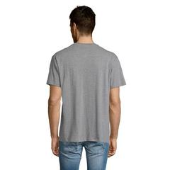 Vue VICTORY T-SHIRT COL V 150 - Victory de couleur gris| Krokrodeal