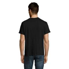 Vue VICTORY T-SHIRT COL V 150 - Victory de couleur noir| Krokrodeal