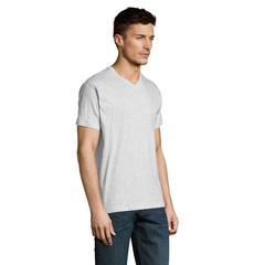 Vue VICTORY T-SHIRT COL V 150 - Victory de couleur blanc| Krokrodeal