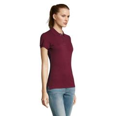Vue PASSION WOMEN POLO 170g - Passion de couleur marron| Krokrodeal