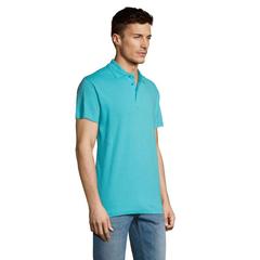Vue SUMMER II MEN Polo 170g - Summer ii de couleur bleu| Krokrodeal