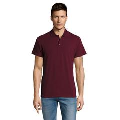 Vue SUMMER II MEN Polo 170g - Summer ii de couleur marron| Krokrodeal