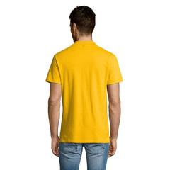 Vue SUMMER II MEN Polo 170g - Summer ii de couleur jaune| Krokrodeal