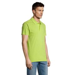 Vue SUMMER II MEN Polo 170g - Summer ii de couleur vert| Krokrodeal