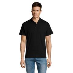 Vue SUMMER II MEN Polo 170g - Summer ii de couleur noir| Krokrodeal