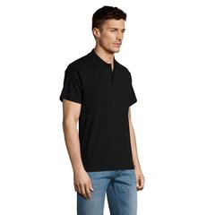 Vue SUMMER II MEN Polo 170g - Summer ii de couleur noir| Krokrodeal
