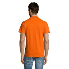 Vue SUMMER II MEN Polo 170g - Summer ii de couleur orange| Krokrodeal