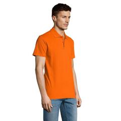 Vue SUMMER II MEN Polo 170g - Summer ii de couleur orange| Krokrodeal