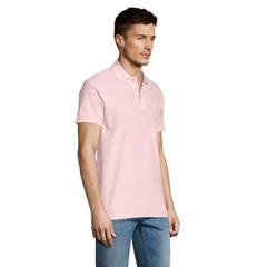 Vue SUMMER II MEN Polo 170g - Summer ii de couleur rose| Krokrodeal