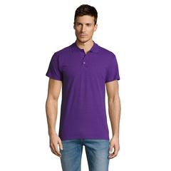Vue SUMMER II MEN Polo 170g - Summer ii de couleur violet| Krokrodeal
