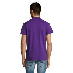 Vue SUMMER II MEN Polo 170g - Summer ii de couleur violet| Krokrodeal