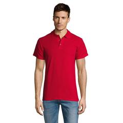 Vue SUMMER II MEN Polo 170g - Summer ii de couleur rouge| Krokrodeal