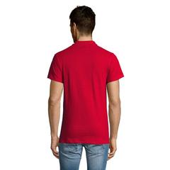 Vue SUMMER II MEN Polo 170g - Summer ii de couleur rouge| Krokrodeal