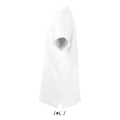 Vue SUMMER II KIDS Polo 170g - Summer ii kids de couleur blanc| Krokrodeal