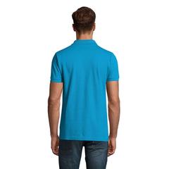 Vue PERFECT MEN Polo 180g - Perfect men de couleur bleu| Krokrodeal