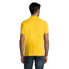 Vue PERFECT MEN Polo 180g - Perfect men de couleur jaune| Krokrodeal