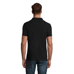 Vue PERFECT MEN Polo 180g - Perfect men de couleur noir| Krokrodeal