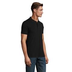 Vue PERFECT MEN Polo 180g - Perfect men de couleur noir| Krokrodeal