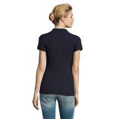 Vue PERFECT WOMEN POLO 180g - Perfect women de couleur bleu| Krokrodeal