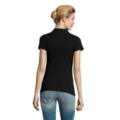 Vue PERFECT WOMEN POLO 180g - Perfect women de couleur noir| Krokrodeal