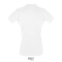 Vue PERFECT WOMEN POLO 180g - Perfect women de couleur blanc| Krokrodeal