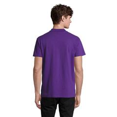 Vue SPRING II Polo Homme 210g - Spring ii de couleur violet| Krokrodeal