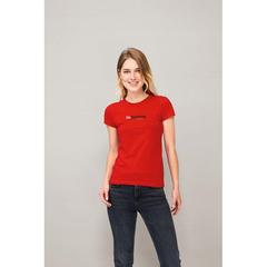 Vue MISS WOMEN T-SHIRT 150g - Miss de couleur bleu| Krokrodeal