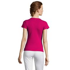 Vue MISS WOMEN T-SHIRT 150g - Miss de couleur rose| Krokrodeal
