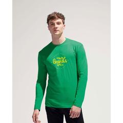 Vue MONARCH MEN T-Shirt 150g - Monarch de couleur bleu| Krokrodeal