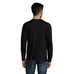 Vue MONARCH MEN T-Shirt 150g - Monarch de couleur noir| Krokrodeal