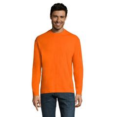 Vue MONARCH MEN T-Shirt 150g - Monarch de couleur orange| Krokrodeal