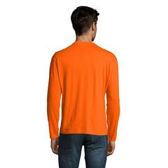 Vue MONARCH MEN T-Shirt 150g - Monarch de couleur orange| Krokrodeal