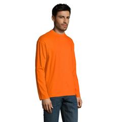 Vue MONARCH MEN T-Shirt 150g - Monarch de couleur orange| Krokrodeal