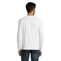 Vue MONARCH MEN T-Shirt 150g - Monarch de couleur blanc| Krokrodeal