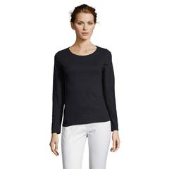 Vue MAJESTIC T-SHIRT MANCHES LG - Majestic de couleur bleu| Krokrodeal