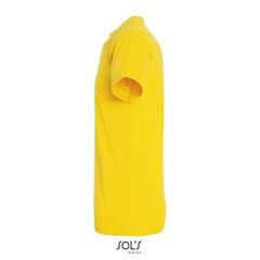 Vue IMPERIAL MEN T-Shirt 190g - Imperial de couleur jaune| Krokrodeal