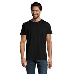 Vue IMPERIAL MEN T-Shirt 190g - Imperial de couleur noir| Krokrodeal
