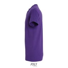 Vue IMPERIAL MEN T-Shirt 190g - Imperial de couleur violet| Krokrodeal