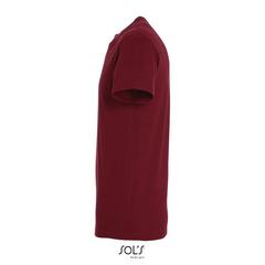 Vue IMPERIAL MEN T-Shirt 190g - Imperial de couleur rouge| Krokrodeal