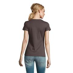 Vue IMPERIAL WOMEN T-Shirt 190g - Imperial women de couleur gris| Krokrodeal