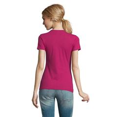 Vue IMPERIAL WOMEN T-Shirt 190g - Imperial women de couleur rose| Krokrodeal