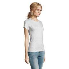 Vue IMPERIAL WOMEN T-Shirt 190g - Imperial women de couleur blanc| Krokrodeal