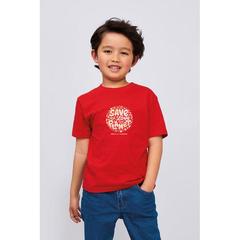 Vue IMPERIAL KIDS T-SHIRT 190 - Imperial kids de couleur bleu| Krokrodeal