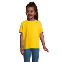Vue IMPERIAL KIDS T-SHIRT 190 - Imperial kids de couleur jaune| Krokrodeal